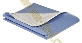 Abri Soft textiln podloka se zlokami 75x85cm