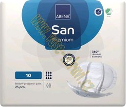 Abena San Premium 10 inkontinenn vlon pleny 25 ks v balen