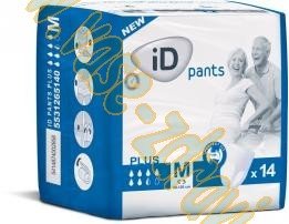 iD Pants Medium Plus plenkov kalhotky navlkac 14 ks v balen   ID 5531265140