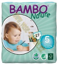 Bambo nature junior 12-22 kg 27 ks v balen ABE 310135